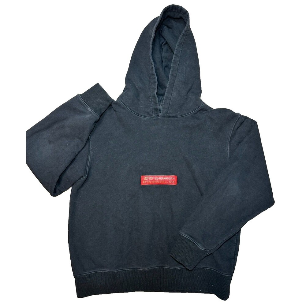 Xander Zhou Hoodie Supernatural Extraterrestrial Y3K Designer Streetwear Cozy M